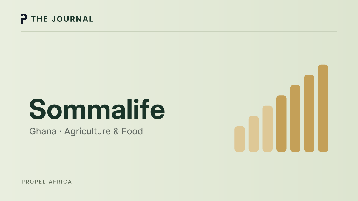 Sommalife · Ghana · Agriculture & Food